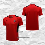 AC Milan Camiseta de Entrenamiento 2021-2022 Rojo