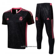 Chandal del Real Madrid 2021-2022 Manga Corta Negro