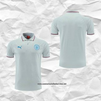 Manchester City Camiseta Polo del 2022-2023 Gris