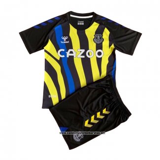 Primera Everton Camiseta Portero Nino 2021-2022