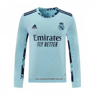 Primera Real Madrid Camiseta Portero 2020-2021 Manga Larga