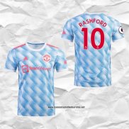 Segunda Manchester United Camiseta Jugador Rashford 2021-2022