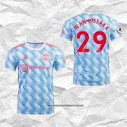 Segunda Manchester United Camiseta Jugador Wan-Bissaka 2021-2022