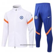 Chandal de Chaqueta del Chelsea 2021-2022 Blanco