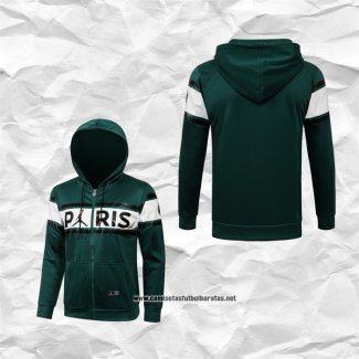 Chaqueta con Capucha del Paris Saint-Germain 2021-2022 Verde