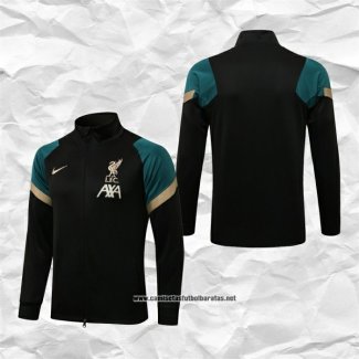 Chaqueta del Liverpool 2021-2022 Negro y Verde