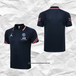 Paris Saint-Germain Camiseta Polo del 2021-2022 Azul