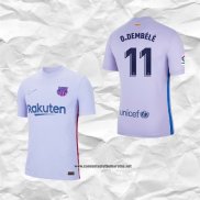 Segunda Barcelona Camiseta Jugador O.Dembele 2021-2022