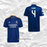 Segunda Real Madrid Camiseta Jugador Alaba 2021-2022