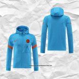 Chaqueta con Capucha del Chelsea 2021-2022 Azul