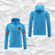 Chaqueta con Capucha del Chelsea 2021-2022 Azul