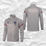 Chaqueta del Paris Saint-Germain Jordan 2021-2022 Gris