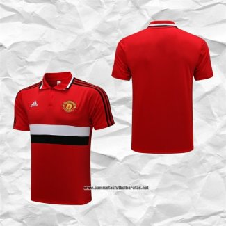 Manchester United Camiseta Polo del 2021-2022 Rojo