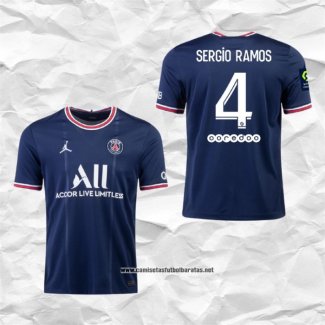 Primera Paris Saint-Germain Camiseta Jugador Sergio Ramos 2021-2022