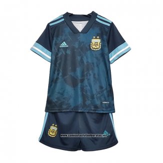 Segunda Argentina Camiseta Nino 2020