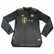 Segunda Bayern Munich Camiseta 2021-2022 Manga Larga