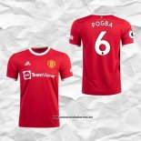 Primera Manchester United Camiseta Jugador Pogba 2021-2022