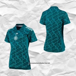 Segunda Alemania Camiseta Mujer Euro 2022