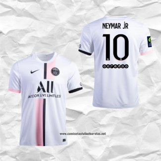 Segunda Paris Saint-Germain Camiseta Jugador Neymar JR 2021-2022