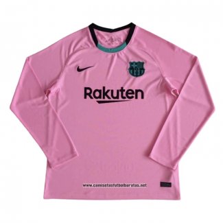 Tercera Barcelona Camiseta 2020-2021 Manga Larga