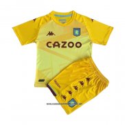 Aston Villa Camiseta Portero Nino 2021-2022 Amarillo