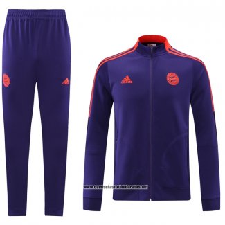 Chandal de Chaqueta del Bayern Munich 2021-2022 Purpura