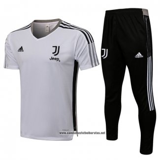 Chandal del Juventus 2021-2022 Manga Corta Blanco