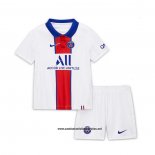 Segunda Paris Saint-Germain Camiseta Nino 2020-2021