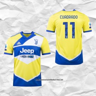 Tercera Juventus Camiseta Jugador Cuadrado 2021-2022