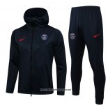 Chandal con Capucha del Paris Saint-Germain 2021-2022 Azul