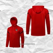 Chaqueta con Capucha del Atletico Madrid 2021-2022 Rojo