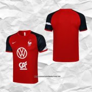 Francia Camiseta de Entrenamiento 2021-2022 Rojo