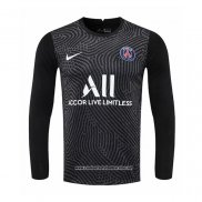 Paris Saint-Germain Camiseta Portero 2020-2021 Manga Larga Negro