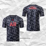 Paris Saint-Germain Camiseta Pre Partido del 2021-2022 Negro