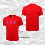 Paris Saint-Germain Camiseta de Entrenamiento Jordan 2021-2022 Rojo