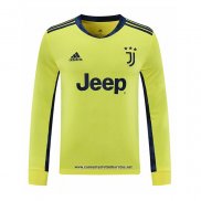 Primera Juventus Camiseta Portero 2020-2021 Manga Larga