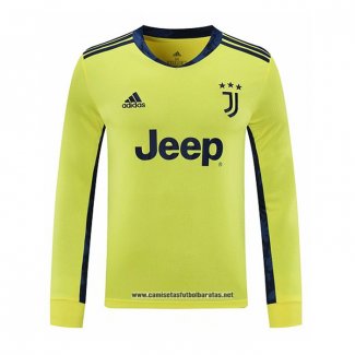 Primera Juventus Camiseta Portero 2020-2021 Manga Larga