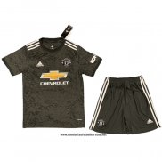 Segunda Manchester United Camiseta Nino 2020-2021