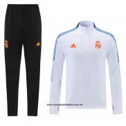 Chandal de Sudadera del Real Madrid 2021-2022 Blanco