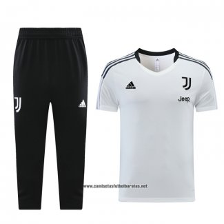 Chandal del Juventus 2021-2022 Manga Corta Blanco