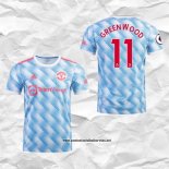 Segunda Manchester United Camiseta Jugador Greenwood 2021-2022