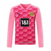 Borussia Dortmund Camiseta Portero 2020-2021 Manga Larga Rosa