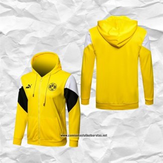 Chaqueta con Capucha del Borussia Dortmund 2021-2022 Amarillo