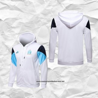 Chaqueta con Capucha del Olympique Marsella 2021-2022 Blanco