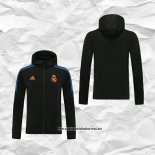 Chaqueta con Capucha del Real Madrid 2021-2022 Negro