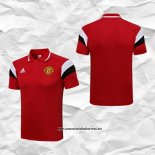 Manchester United Camiseta Polo del 2021-2022 Rojo