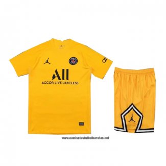 Paris Saint-Germain Camiseta Portero Nino 2021-2022 Amarillo