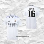 Primera Real Madrid Camiseta Jugador Jovic 2022-2023