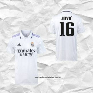 Primera Real Madrid Camiseta Jugador Jovic 2022-2023