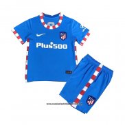 Tercera Atletico Madrid Camiseta Nino 2021-2022